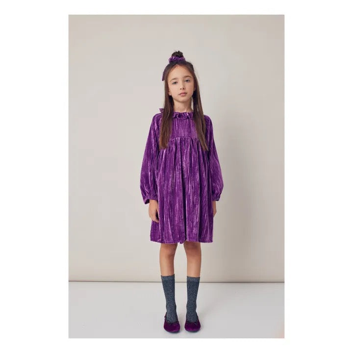 vestido em veludo Tocoto Vintage