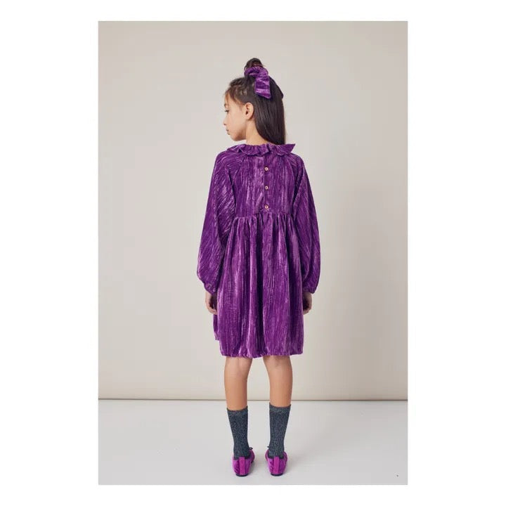 vestido em veludo Tocoto Vintage